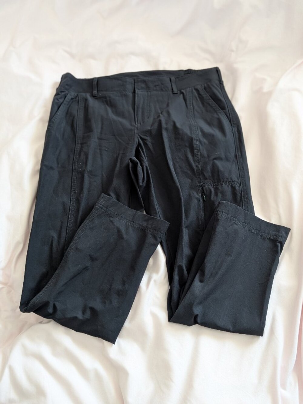 Kirkland Signature Black Ladies Travel Pant Size 4